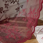 Floral Grace Sheer Curtains Lasson Living