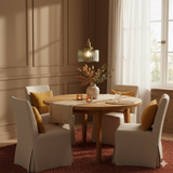 Japanese Brass Glass 1-Light Round Pendant Light