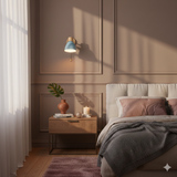 Modern Minimalist Wooden Cone LED Wall Sconce | 1-Light