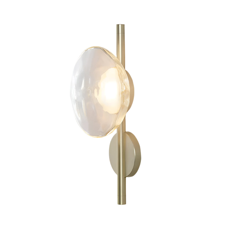 Nordic Round Glass Wall Sconce LED 1-light