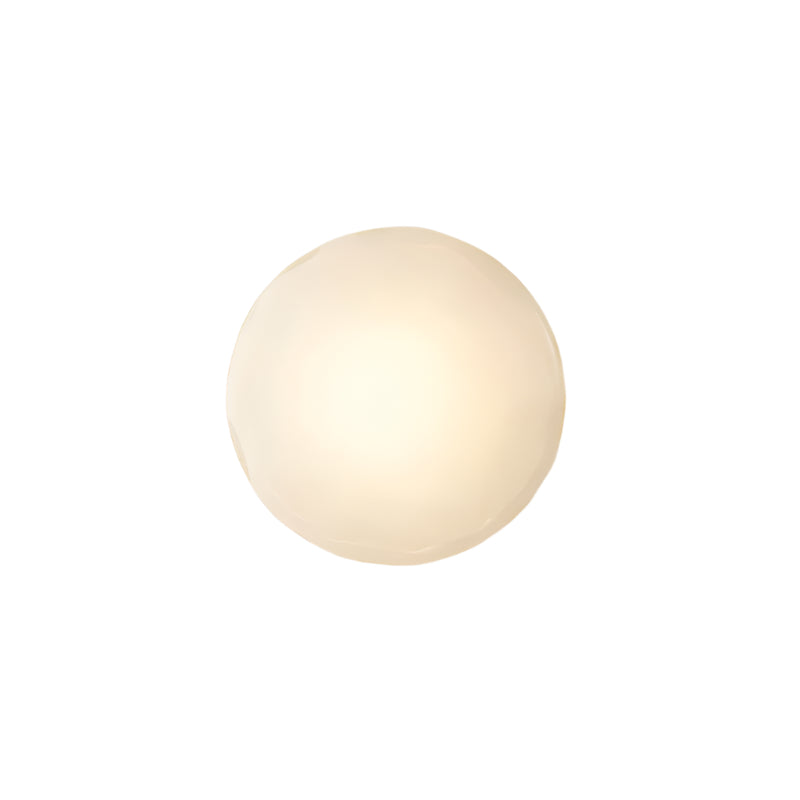Nordic Round Glass Wall Sconce LED 1-light