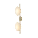 Nordic Round Glass Wall Sconce LED 1-light