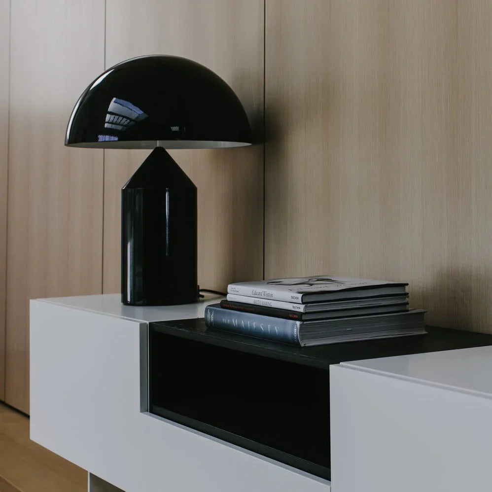 Nordic Brass Dome LED Table Lamp 3-Light