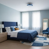 Modern Round LED Flush Mount Ceiling Light 1-Light