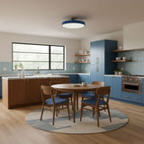 Modern Round LED Flush Mount Ceiling Light 1-Light