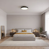Modern Round LED Flush Mount Ceiling Light 1-Light