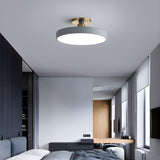 Modern Round LED Flush Mount Ceiling Light 1-Light