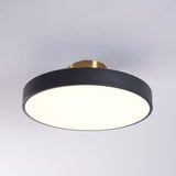 Modern Round LED Flush Mount Ceiling Light 1-Light