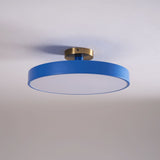 Modern Round LED Flush Mount Ceiling Light 1-Light