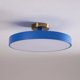 Modern Round LED Flush Mount Ceiling Light 1-Light