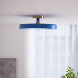 Modern Round LED Flush Mount Ceiling Light 1-Light