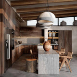 Modern Minimalist Dome LED Pendant Light 1-Light