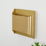 Modern Curved Brass LED Wall Sconce 1-Light