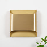 Modern Curved Brass LED Wall Sconce 1-Light