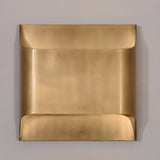 Modern Curved Brass LED Wall Sconce 1-Light