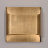 Modern Curved Brass LED Wall Sconce 1-Light