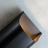 Modern Curved Brass LED Wall Sconce 1-Light