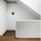 Modern Curved Brass LED Wall Sconce 1-Light