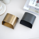 Modern Curved Brass LED Wall Sconce 1-Light