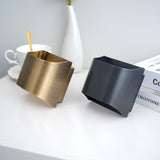 Modern Curved Brass LED Wall Sconce 1-Light