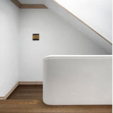 Modern Curved Brass LED Wall Sconce 1-Light