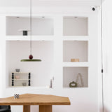 Modern Disc LED Plug-in Pendant Light 1-Light