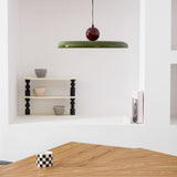 Modern Disc LED Plug-in Pendant Light 1-Light