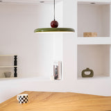 Modern Disc LED Plug-in Pendant Light 1-Light