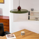 Modern Disc LED Plug-in Pendant Light 1-Light