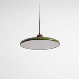 Modern Disc LED Plug-in Pendant Light 1-Light