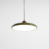 Modern Disc LED Plug-in Pendant Light 1-Light