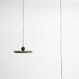 Modern Disc LED Plug-in Pendant Light 1-Light