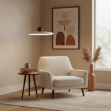 Modern Disc LED Plug-in Pendant Light 1-Light