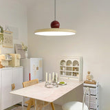 Modern Disc LED Plug-in Pendant Light 1-Light
