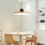 Modern Disc LED Plug-in Pendant Light 1-Light