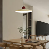 Modern Disc LED Plug-in Pendant Light 1-Light