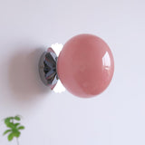 Vintage Brass Globe Glass Wall Sconce 1-Light