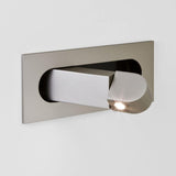 Modern Recessed Rectangular Adjustable LED Wall Sconce 1-Light