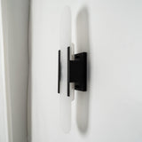 Modern Alabaster Elongated Marble LED Wall Sconce 2-Light
