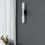 Modern Alabaster Elongated Marble LED Wall Sconce 2-Light
