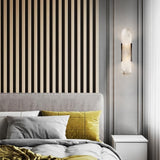Modern Alabaster Elongated Marble LED Wall Sconce 2-Light