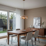 Modern Smoked Glass Dome LED Pendant Light 1-Light