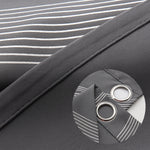 Modern Wave Pattern Blackout Curtain Lasson Living