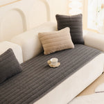 Chic Thick Plush Sofa Cover Lasson Living