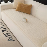 Chic Thick Plush Sofa Cover Lasson Living