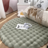 Cush - Round Floor Rug 90x90 Fleece Lasson Living