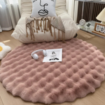 Cush - Round Floor Rug 90x90 Fleece Lasson Living