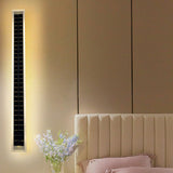 Minimalist Rectangular Solar LED Wall Sconce 1-Light