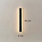 Minimalist Rectangular Solar LED Wall Sconce 1-Light