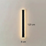 Minimalist Rectangular Solar LED Wall Sconce 1-Light